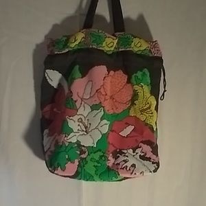 Vintage beaded tote bag
